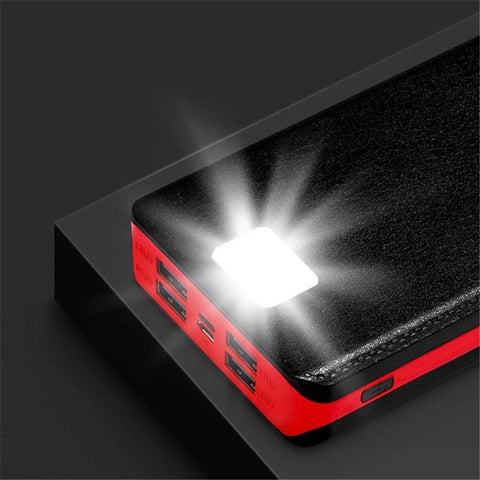 80000mAh Wireless Power Bank Solar External Battery Fast Charger Large Capacity 4 USB-PA00462-Veeddydropshipping