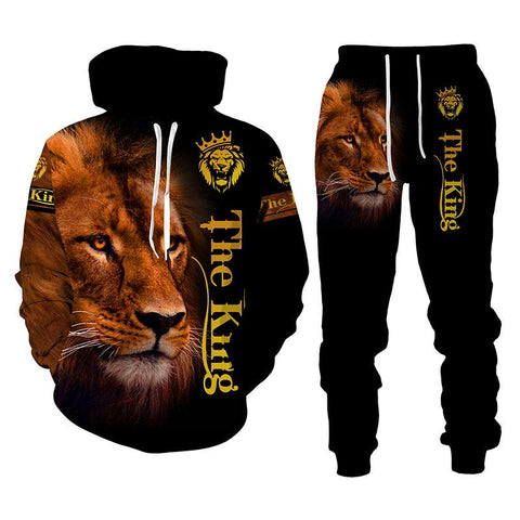 Autumn Winter 3D The Lion King Printed Long Sleeve  Clothing-TB01320-Veeddydropshipping