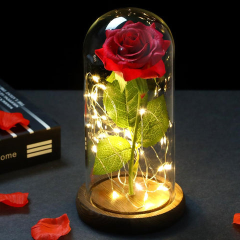 Enchanted Eternal Foil Flower With Fairy-HA00657-Veeddydropshipping