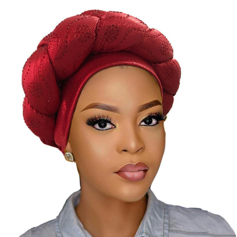 African Headtie Fashion Nigerian Headwrap-Veeddydropshipping