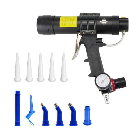 Adjustable Pneumatic Glass Glue Gun Air Rubber Toolbox-TI00011-Veeddydropshipping