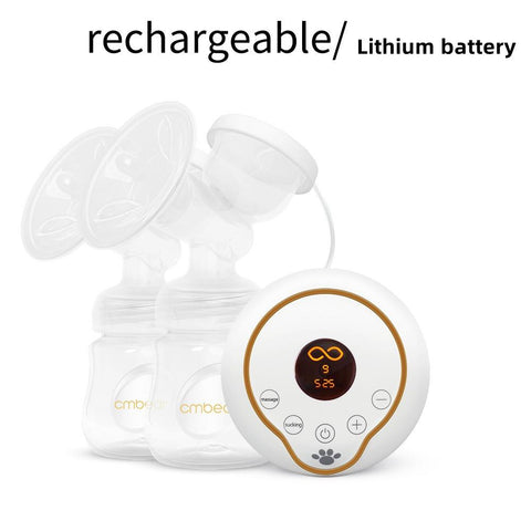 Double Breast Pump Electric Portable Pull Electric Mikl Breast Pump Powerful-TB00673-Veeddydropshipping