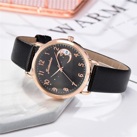 Women Fashion White Watch Quartz Wristwatches Clock-JW00953-Veeddydropshipping