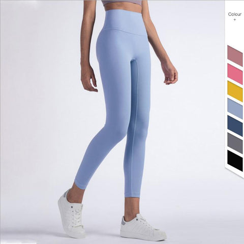 2023 Hot Sale Fitness Female Full Length Leggings 19 Colors Running Pants -OS00768-Veeddydropshipping