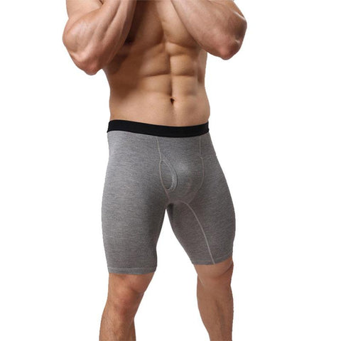 Men Trunks Sexy Underpants Men's Boxer Shorts Bulge Pouch-MF01429-Veeddydropshipping
