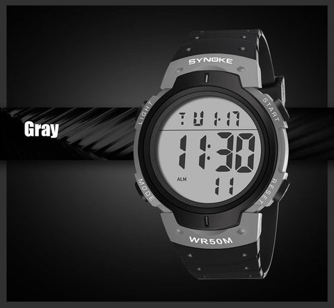 Men Digital Watch Waterproof Male Wristwatches Chronograph-JW00827-Veeddydropshipping