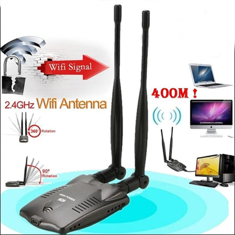 Adapter Wireless Dual Antenna WIFI Receiver-CO01477-Veeddydropshipping