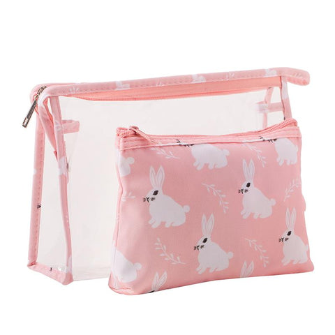 Bag lovely Make Up Case Travel Zipper Makeup Beauty Wash-BS00570-Veeddydropshipping