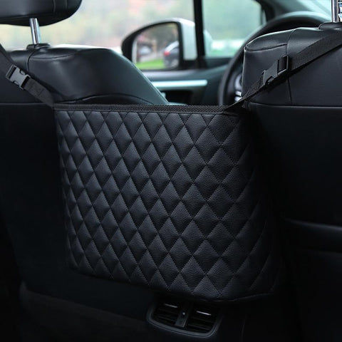 hanging bag blocking storage Seat compartment Car storage net-AM01316-Veeddydropshipping