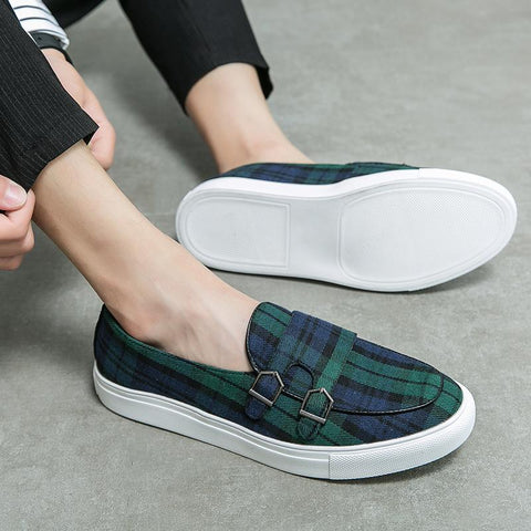Fashion Handmade Men Casual Shoes Free Shipping-BS01429-Veeddydropshipping