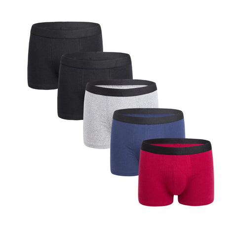 Cotton Shorts Men's Panties Shorts Home Underpants-MF01428-Veeddydropshipping