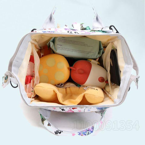 Disney 2022 New Diaper Bag Backpack Multifunctional Baby Bag-TB00191-Veeddydropshipping