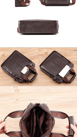 Bags For Men  Genuine Leather 10&quot; Laptop Bags Male-BS00459-Veeddydropshipping
