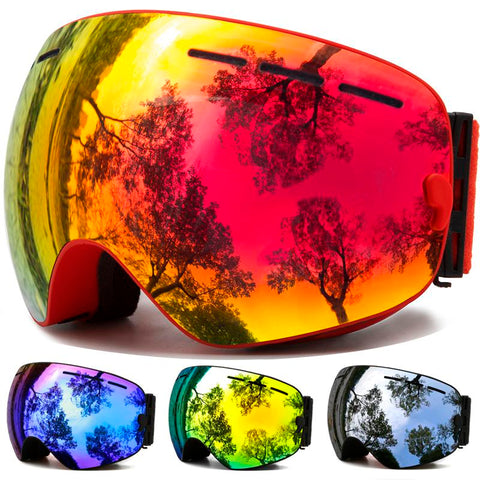 Ski Goggles,Winter Snow Sports Goggles with Anti-fog UV Protection for Men Women-OS00740-Veeddydropshipping