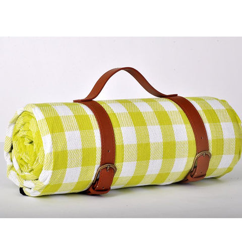 Beach Mat Colorful Plaid Stripe Rectangular Sleeping-OS01325-Veeddydropshipping