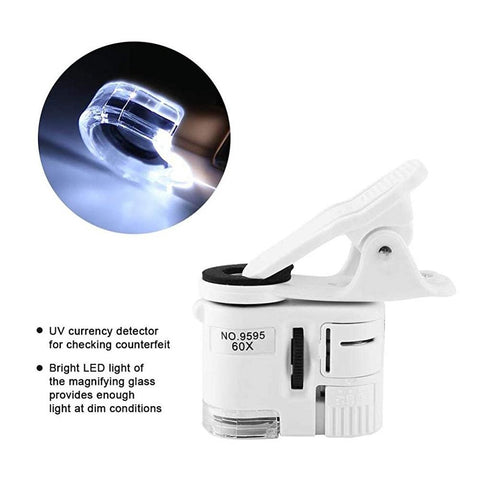 Mobile Phone Microscope Magnifying Glass CellPhone Camera Video-PA01238-Veeddydropshipping