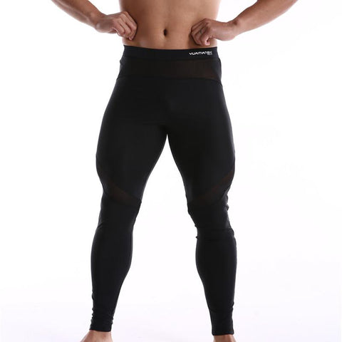 Mesh Pants Breathable Soft Sleep Wear Bottoms Tight Male-MF01535-Veeddydropshipping