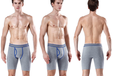 Male Boxershorts Long Boxers For Man Undrewear Cotton-MF01430-Veeddydropshipping