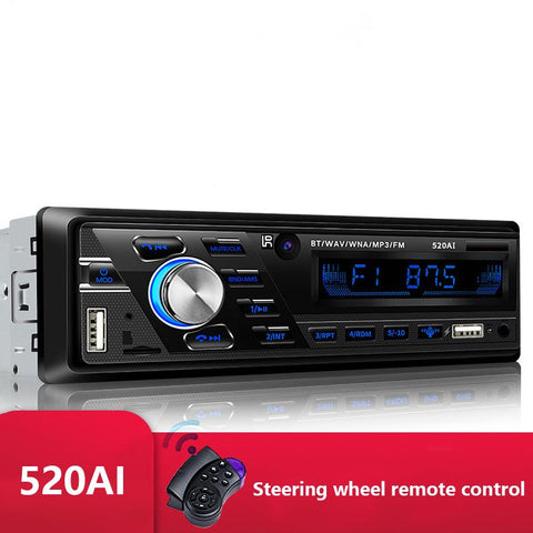 AZGIANT 12V 24V ISO Bluetooth Car Stereo FM Radio MP3 Audio Player-AM00643-Veeddydropshipping