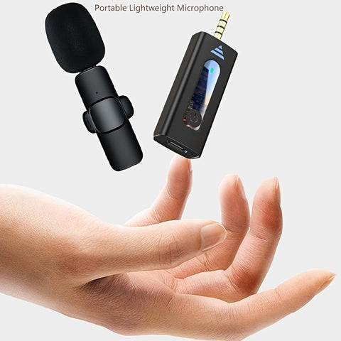 K35 Lavalier Recording Microphone LIVE Broadcast Outdoor Interview -CE01242-Veeddydropshipping