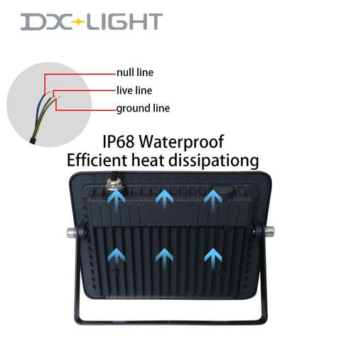 Led Flood Light 220V-240V Outdoor Spotlight Floodlight 10W 20W 30W 50W-TI00857-Veeddydropshipping