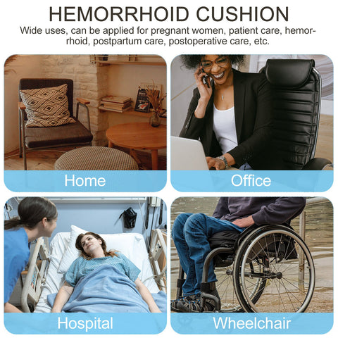 Cushion Pillow Bed Sores Hemorrhoid Donut Buttocks-HA00540-Veeddydropshipping
