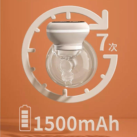Hands Free Portable Milk Extractor Wearable Electric Breast Pump With Touch-TB00626-Veeddydropshipping