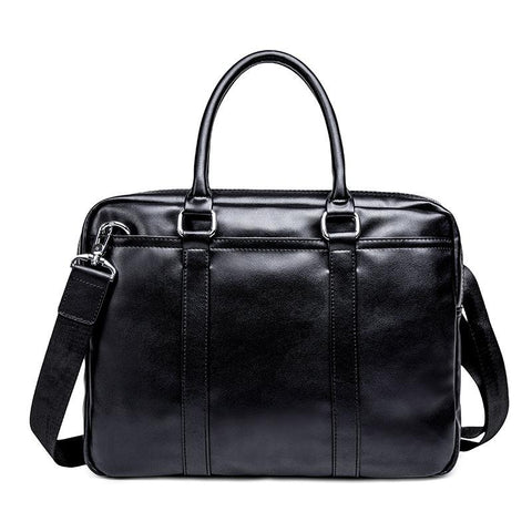 Fashion Male Real Cowhide Messenger Crossbody Bag Men-BS00490-Veeddydropshipping