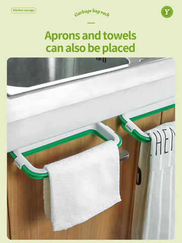 Hanging Trash Bag Rack Portable Kitchen Garbage Bag-HA00866-Veeddydropshipping