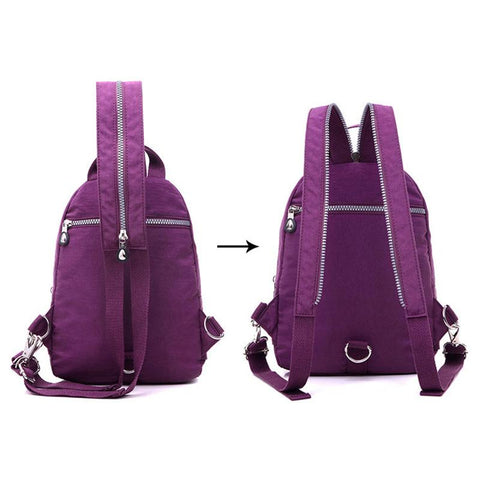 Girls Backpacks Designer Waterproof Chest Shoulder Bag Women Casual-BS00060-Veeddydropshipping