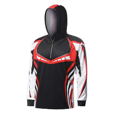 Hot Sale Men Fishing Jersey Professional Breathable Quick Dry Fishing Hoodie -OS00533-Veeddydropshipping