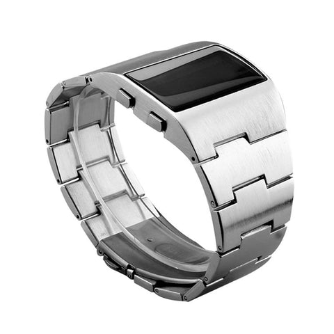 Stainless Steel Blue Red Digital Wrist Watch -JW00755-Veeddydropshipping