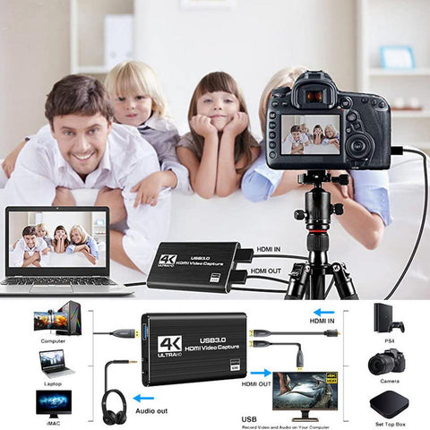 Video Capture Card HDMI-compatible Recorder Grabber-CO00093-Veeddydropshipping
