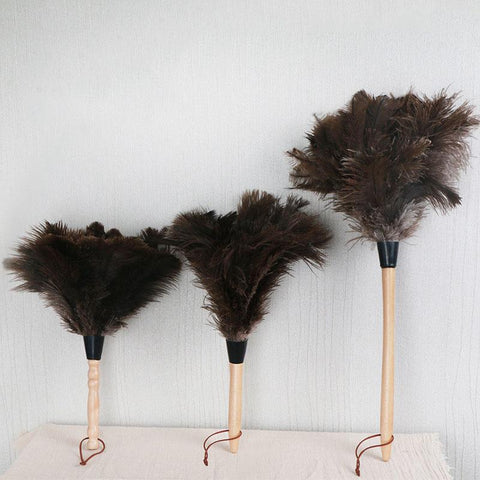 Wooden Handle Anti-static Dust Removal Dusters-HA01087-Veeddydropshipping