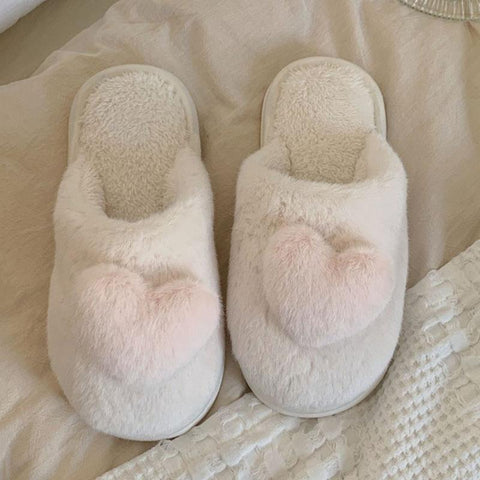 Warm Home Slippers Plush Indoor Household Slides-BS01218-Veeddydropshipping