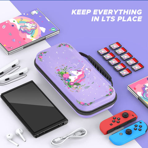 Portable Bag For Nintendo Switch Case Girls Unicorn Boys Travel Controller -CE01350-Veeddydropshipping