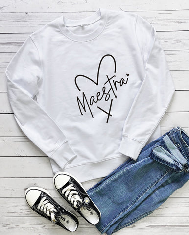 Sweatshirt Long Sleeve Pullovers Women fashion casual Tops-WF00317-Veeddydropshipping