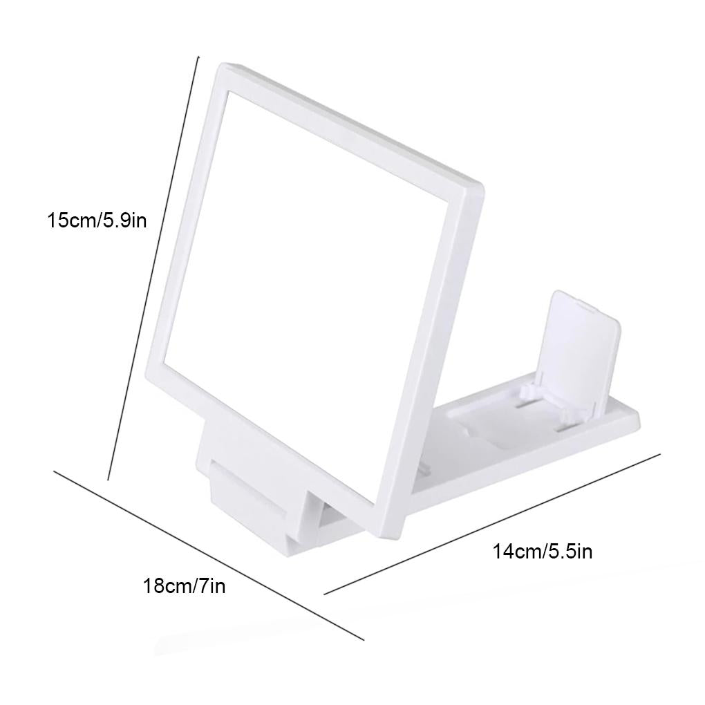 Phone Screen Magnifier Phone Magnifying Glass Screen Cellphone Desktop Phone Holder-PA00726-Veeddydropshipping