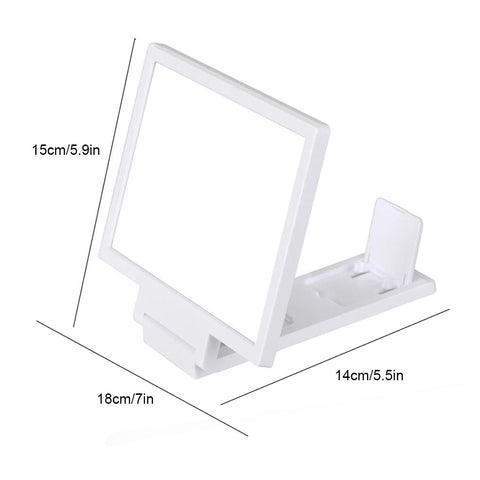 Phone Screen Magnifier Phone Magnifying Glass Screen Cellphone Desktop Phone Holder-PA00726-Veeddydropshipping
