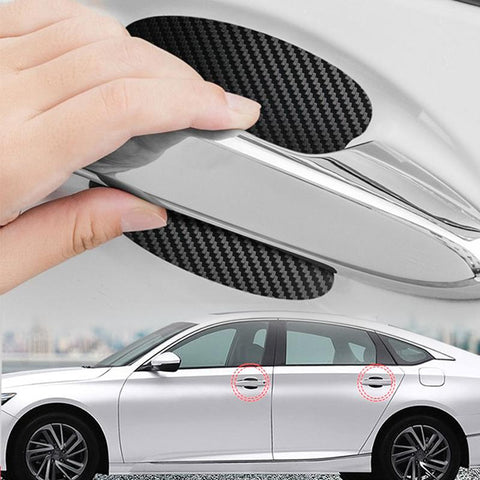 6Color 4Pcs Car Door Sticker Carbon Fiber Scratches Resistant Cover-AM00091-Veeddydropshipping