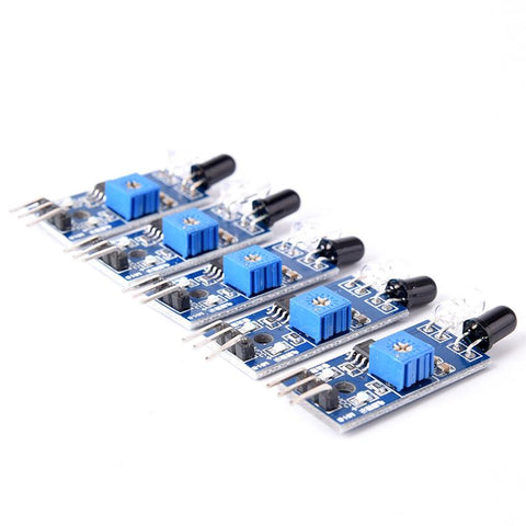 5pcs IR Infrared Obstacle Avoidance Sensor Module For Arduino Smart Car Robot 3-CE00110-Veeddydropshipping