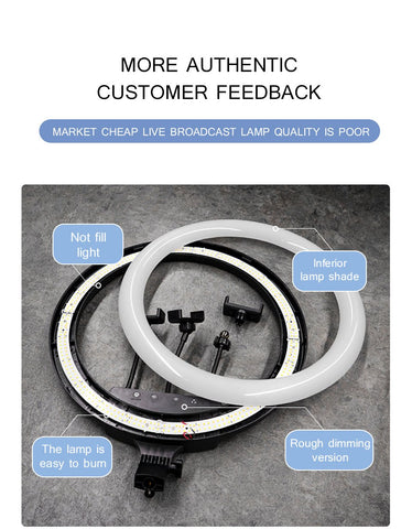 26CM Photography Lighting Phone Ringlight Tripod Stand Photo Led Selfie Remote -CE00266-Veeddydropshipping