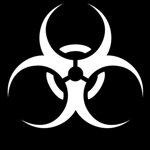 Biohazard Signs Car Decoration Waterproof and Sunscreen-AM00807-Veeddydropshipping