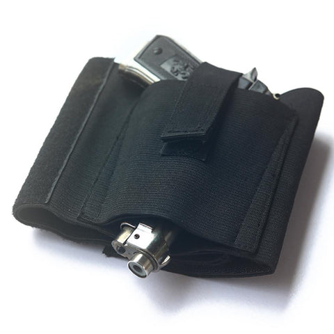Hook&amp;Loop Strap Concealed Pistol Carry Case Elastic-OS01360-Veeddydropshipping