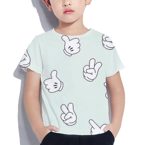 New Summer Minnie Children T-shirt Kawaii Disney T Shirt Mickey-TB01167-Veeddydropshipping