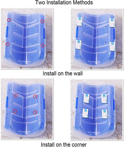 Cat Corner Brush Comb Arch Plastic Scratcher-HA01441-Veeddydropshipping