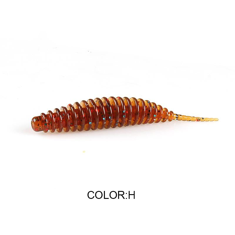 2021 Supercontinent worm bait soft bait Tanta 49mm 65mm fishing lures Pesca carp -OS00318-Veeddydropshipping