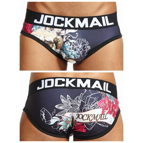 Briefs Classic plaid print calzoncillos hombre slips calcinha-MF01497-Veeddydropshipping