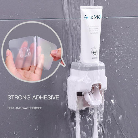 Toothbrush Holder Set Toothpaste Dispenser-HA01022-Veeddydropshipping