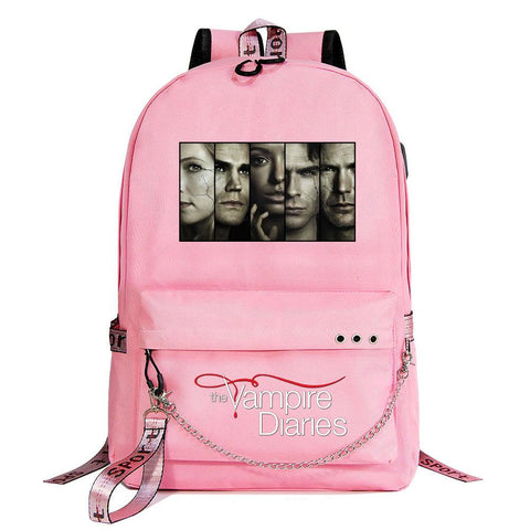 School Bag Women Men Causal Travel Laptop Backpack with-BS00284-Veeddydropshipping